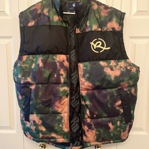 Rocawear puffer vest jungle camp
